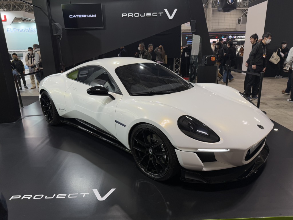 心臓にヤマハ発動機の「Electric Engine」を持つケータハムプロジェクトVは1500万円〜【東京オートサロン】