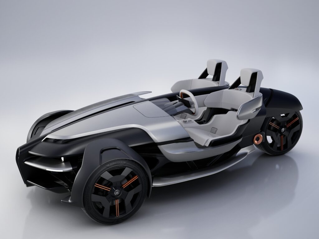 2023年のジャパンモビリティショーに出展した時のTRICERA。